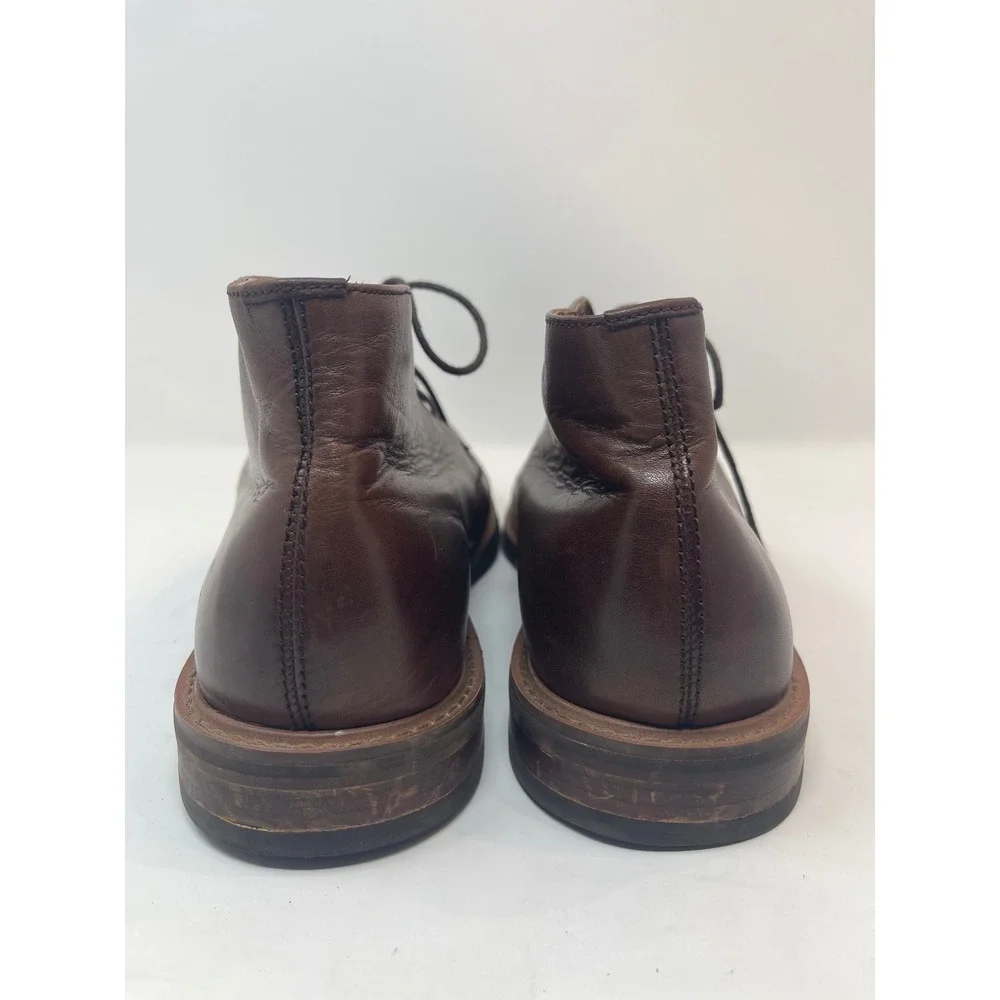 Aldo Chukka Boots Mens Brown Leather Good Lace Up‎ Desert Boots
